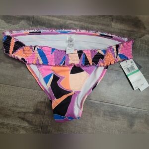NWT Salt and Cove Multicolored bikini bottoms, Size L